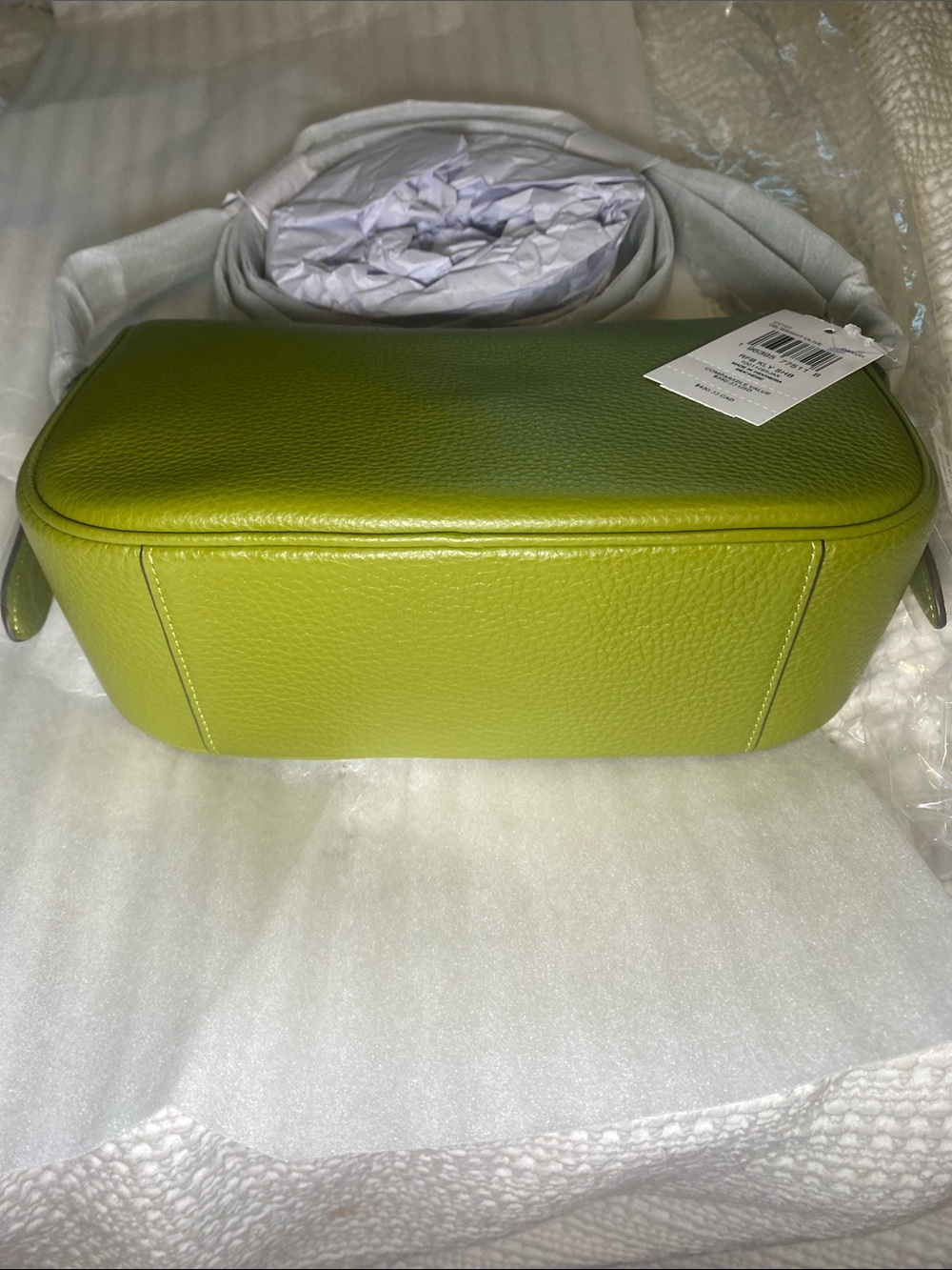 NWT Coach Kailey in Bright Olive Green Pebbled Leather🫒 - Picture 5 of 10